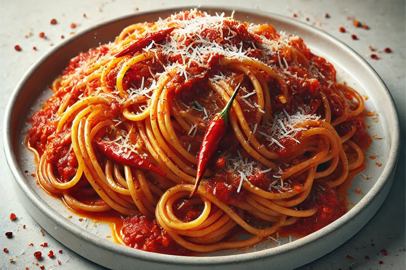 Killer-Spaghetti (Spaghetti all’Assassina): Der Scharfe Pasta-Trend
