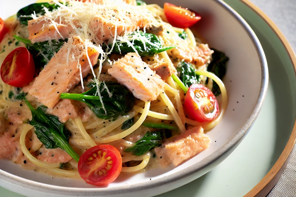 Pasta mit Lachs One-Pot: Einfaches und köstliches Gericht