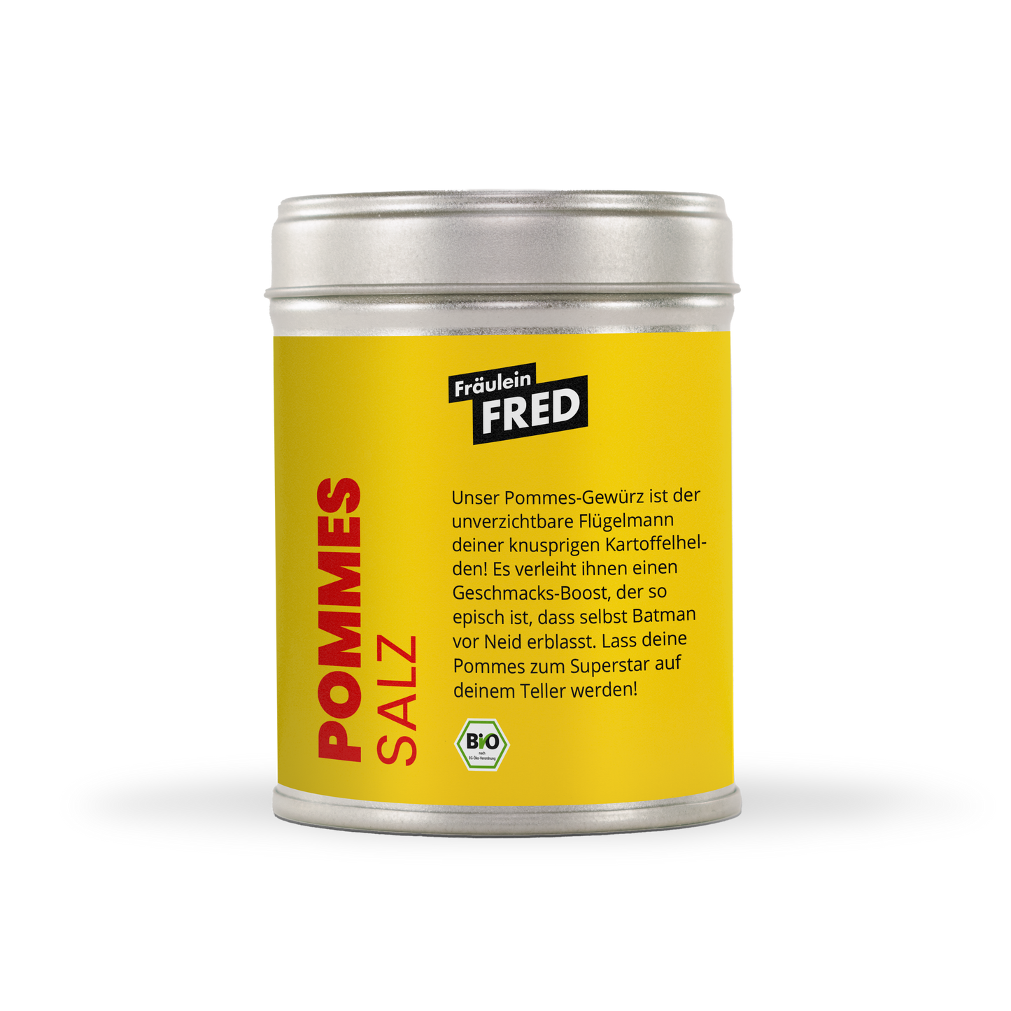 Pommes Salz 150 g Blechdose