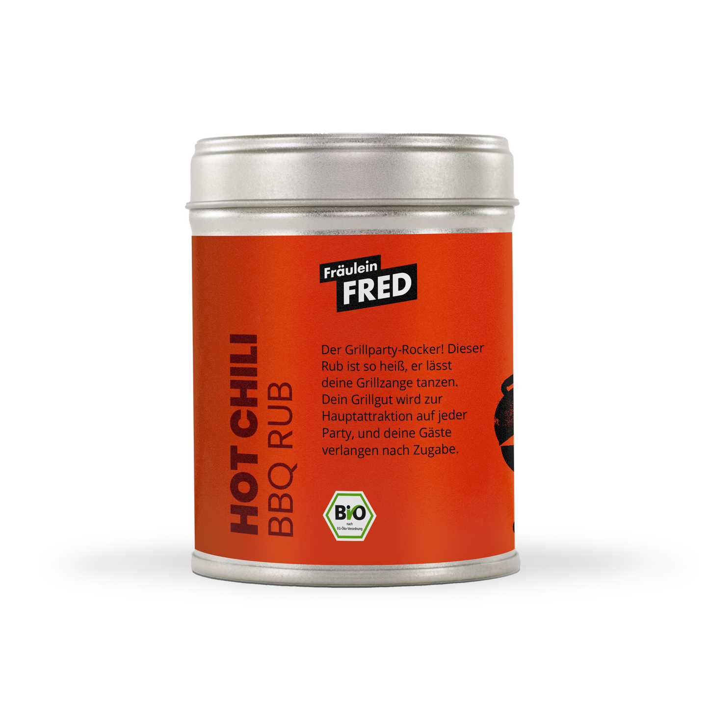 Hot Chili BBQ Rub 100 g Blechdose