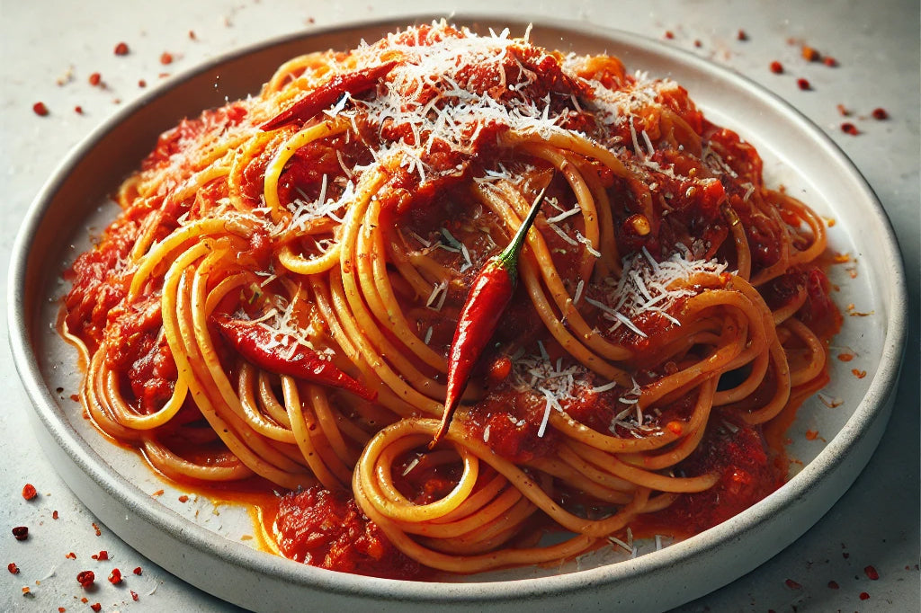 Killer-Spaghetti (Spaghetti all’Assassina): Der Scharfe Pasta-Trend