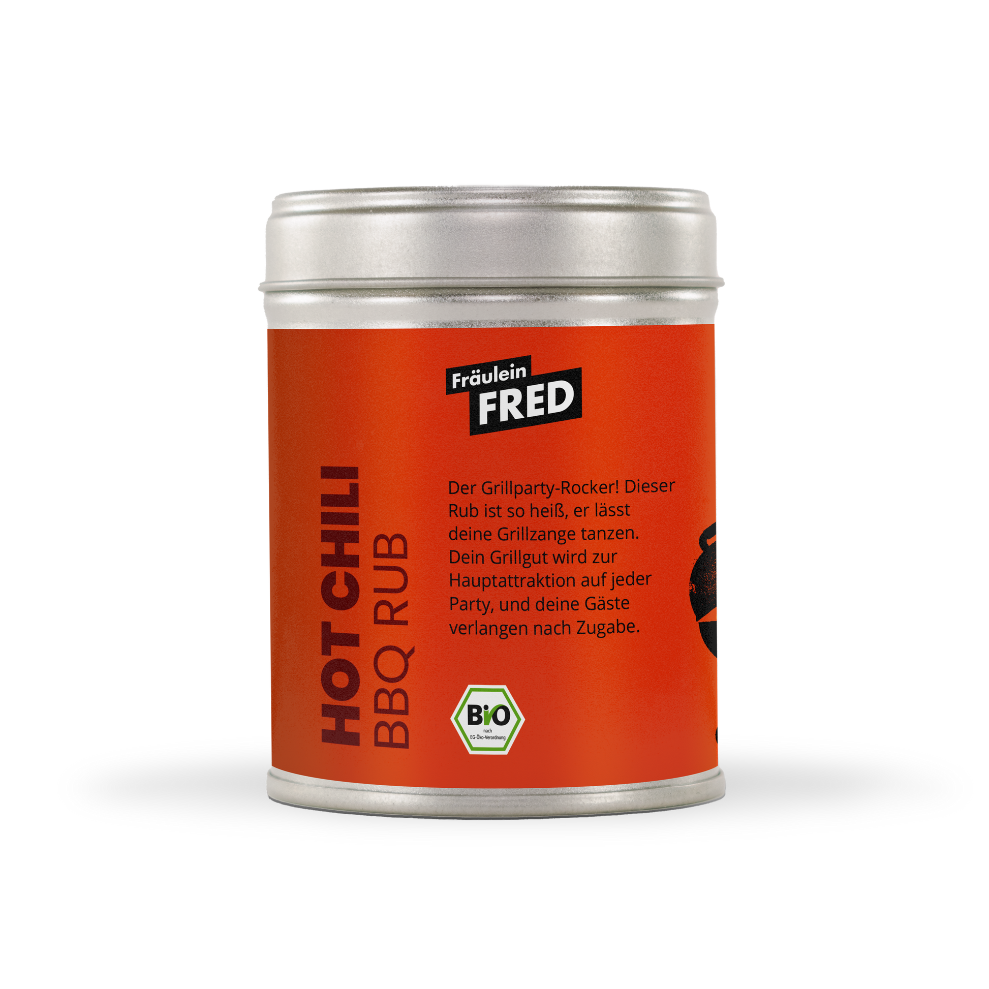 Hot Chili BBQ Rub 100 g Blechdose