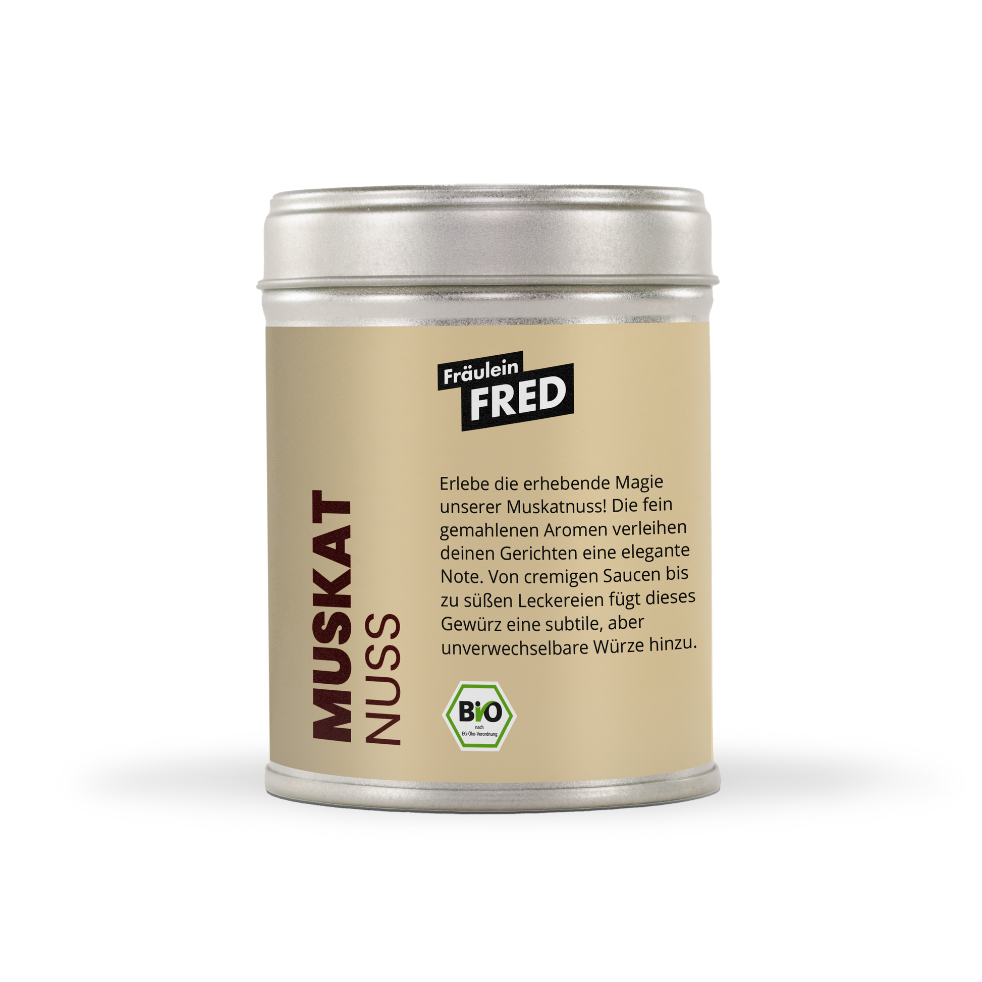Muskatnuss gemahlen 100 g Blechdose