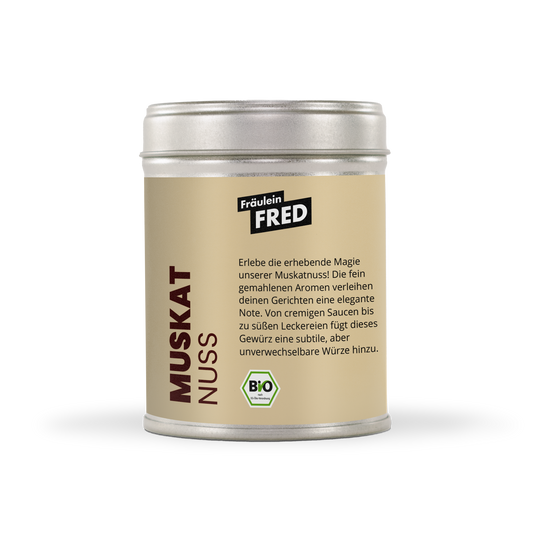 Muskatnuss gemahlen 100 g Blechdose