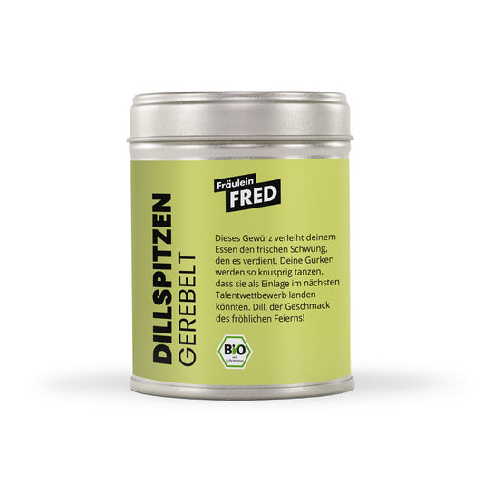 Dillspitzen gerebelt