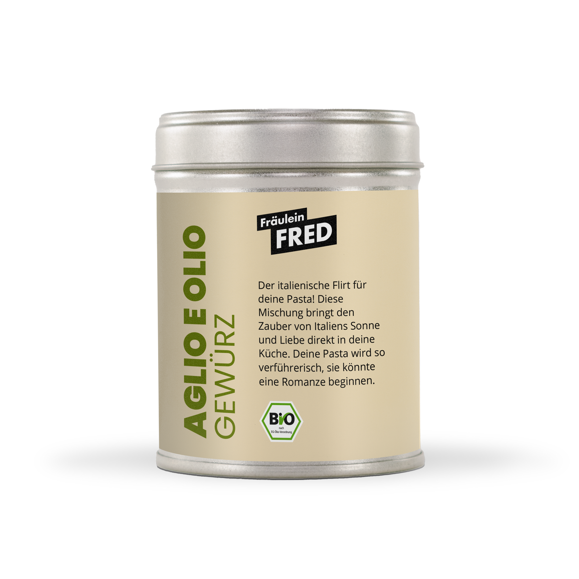 Aglio e olio Gewürz 100 g Blechdose