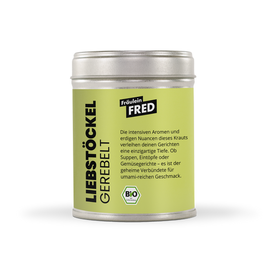 Liebstöckel gerebelt 15 g Blechdose