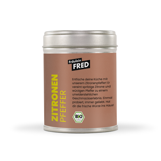 Zitronenpfeffer 100 g Blechdose