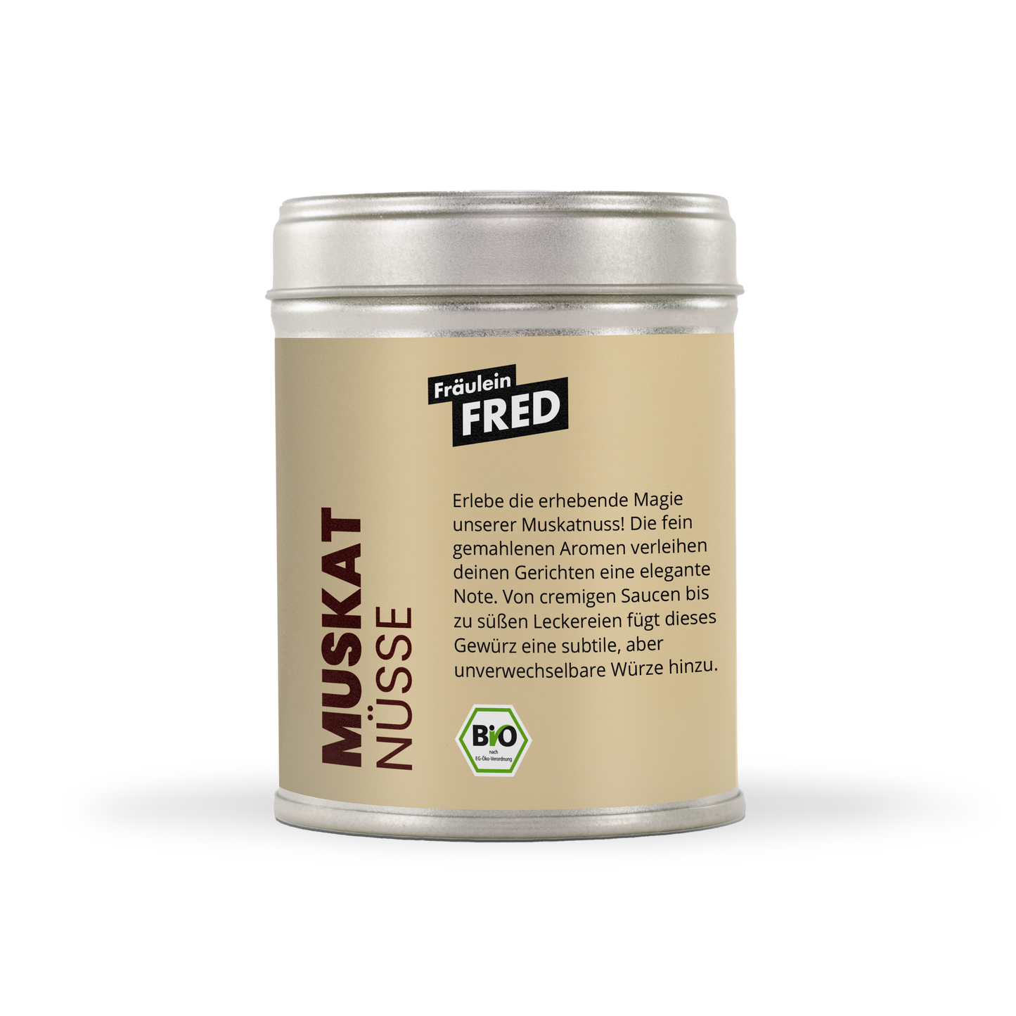 Muskatnüsse ganz 80 g Blechdose