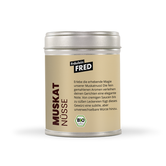 Muskatnüsse ganz 80 g Blechdose