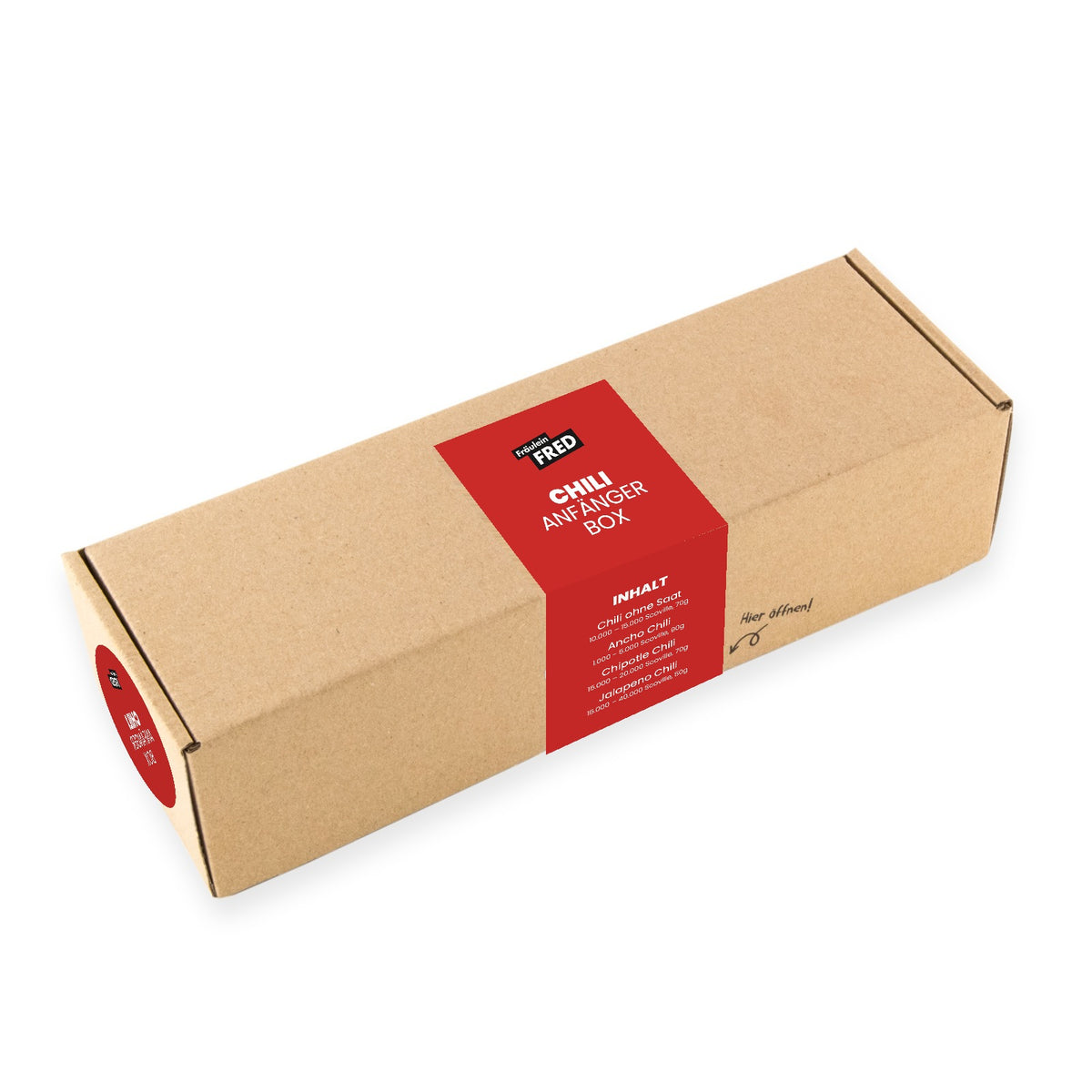 Chili Anfänger Box von Fräulein Fred im Geschenkkarton