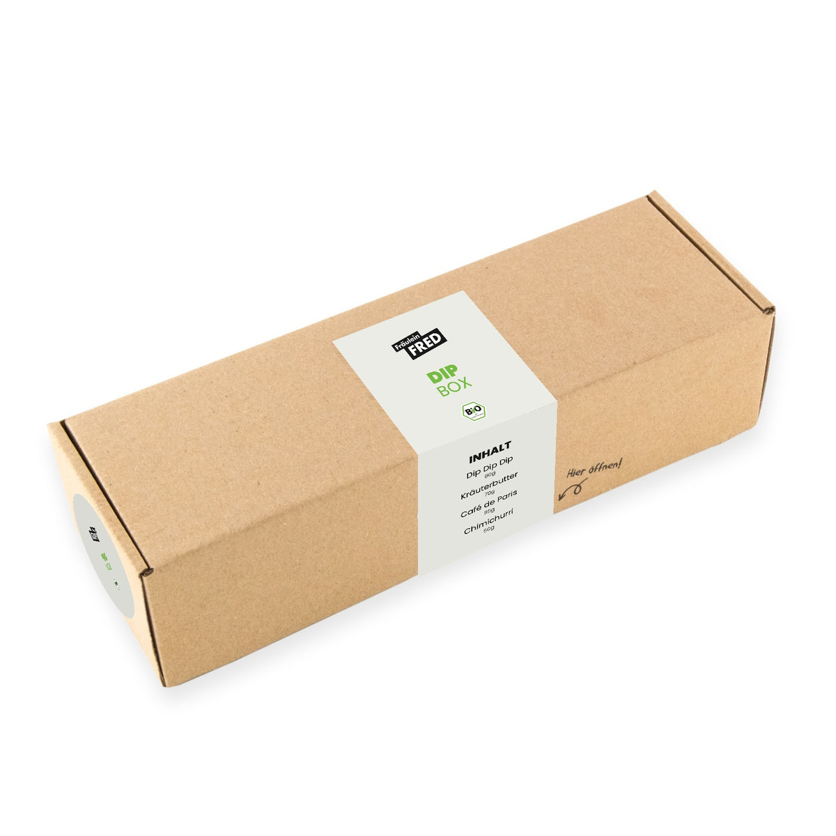 Dip Box von Fräulein Fred im Geschenkkarton