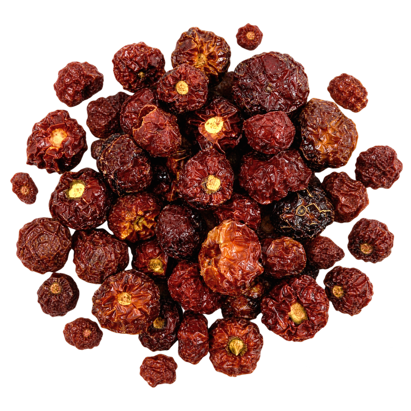 Wiri Wiri Chili – kleine, runde, getrocknete dunkelrote Kirschchilis